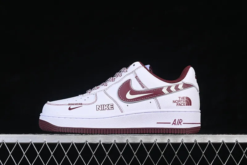 All categories Nk Air Force 1 Air Force series Nk Air Force 1 Low Air Force low-top Nike Air Force 1'07 Low North Face joint white rust red Air Force 1 low-top casual sneakers SU2305-141